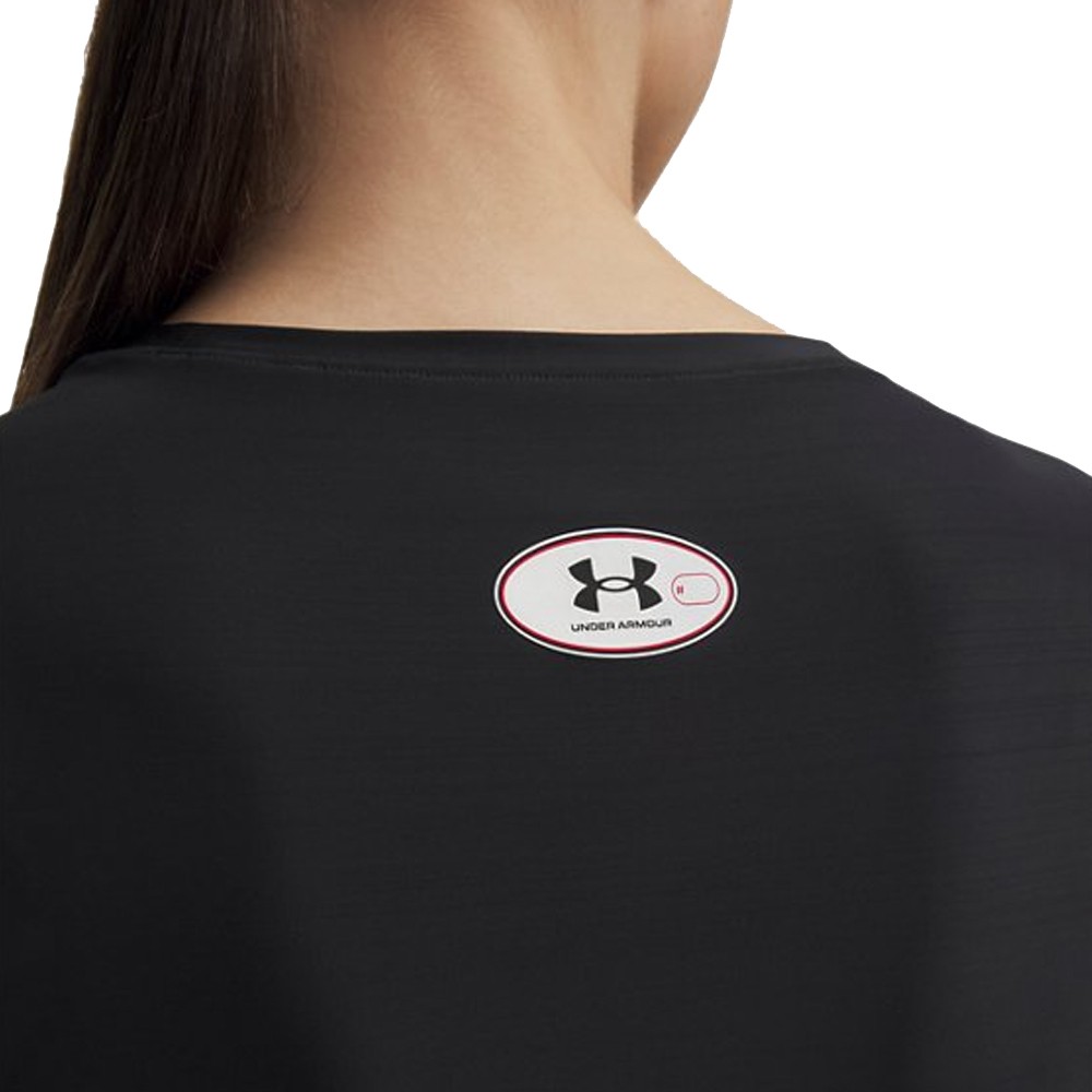 UA W HeatGear® HG OG Compression SS Negro | Capaccioni Deportes