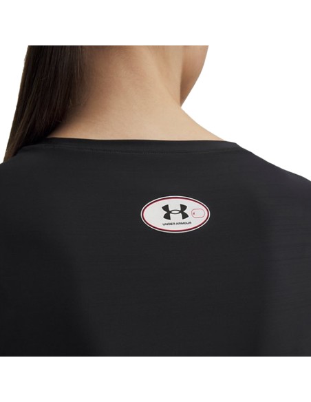 UA W HeatGear® HG OG Compression SS Negro | Capaccioni Deportes