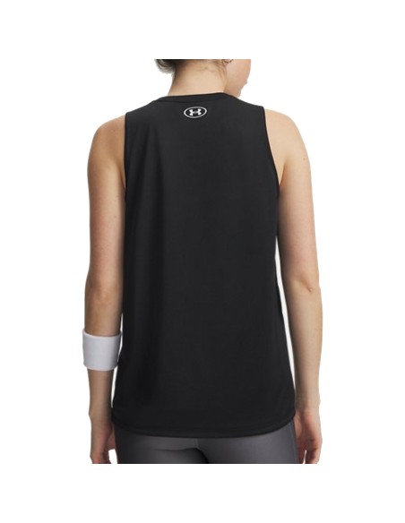 UA W Tech™ Tank Solid Negro | Capaccioni Deportes