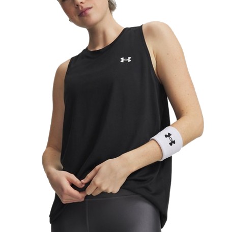 UA W Tech™ Tank Solid Negro | Capaccioni Deportes