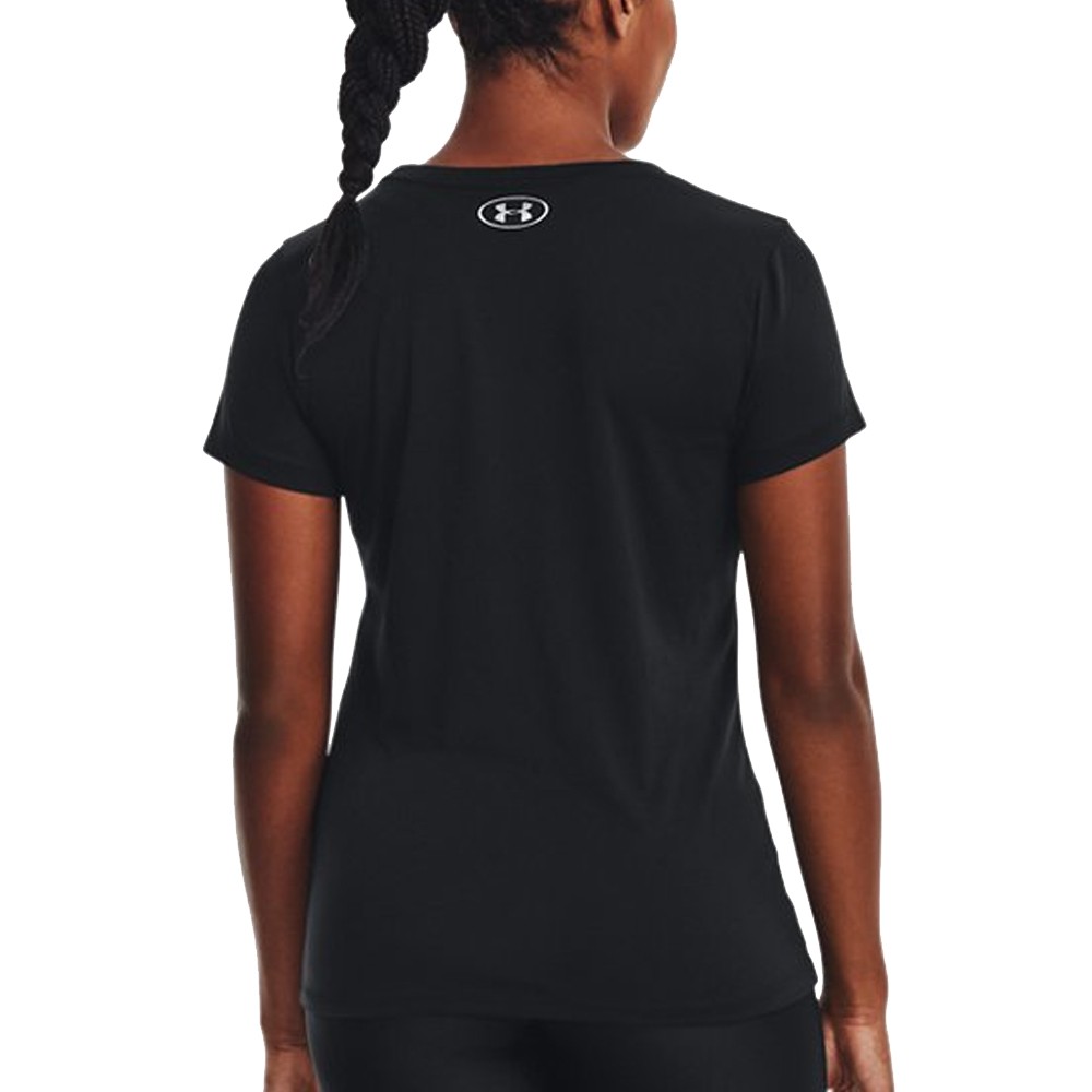 UA W Tech™ Training Solid SS Negro | Capaccioni Deportes