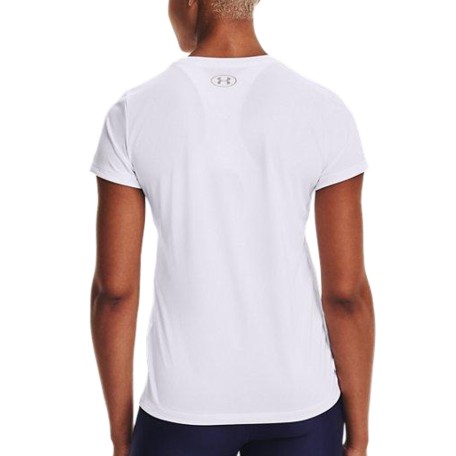 UA W Tech™ Training Solid SS Blanco | Capaccioni Deportes 2