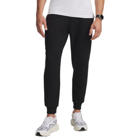 UA M Flex Fleece Jogger Negro | Capaccioni Deportes
