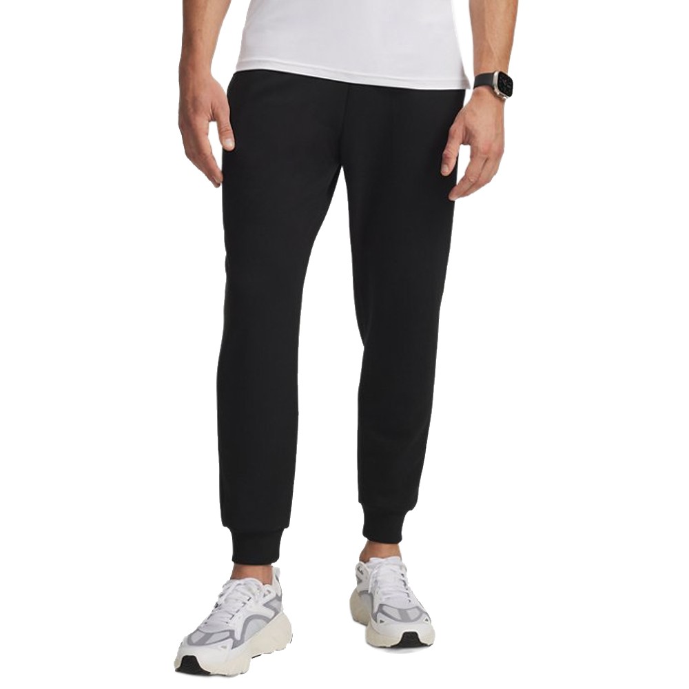 UA M Flex Fleece Jogger Negro | Capaccioni Deportes