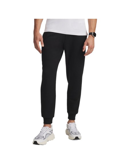 UA M Flex Fleece Jogger Negro | Capaccioni Deportes