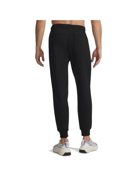 UA M Flex Fleece Jogger Negro | Capaccioni Deportes
