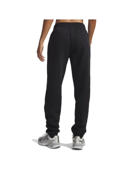 UA W Icon Fleece Jogger Negro | Capaccioni Deportes