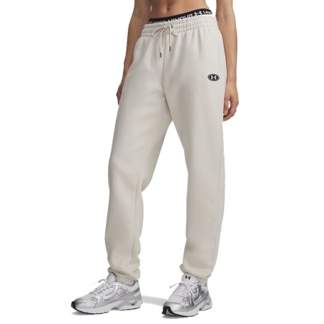UA W Icon Fleece Jogger Gris | Capaccioni Deportes