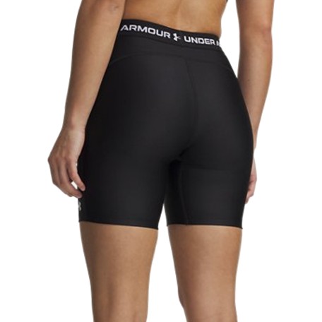 UA W HeatGear® 7'' Short Negro | Capaccioni Deportes 2