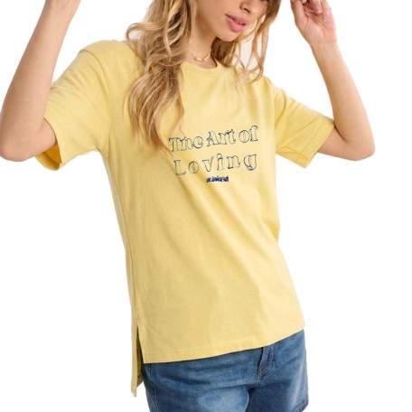 Remera Minerva M/C Amarillo | Capaccioni Deportes