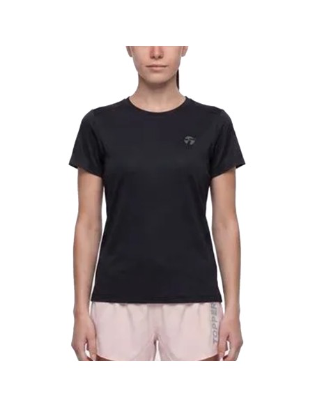 Remera Running Core Negro | Capaccioni Deportes