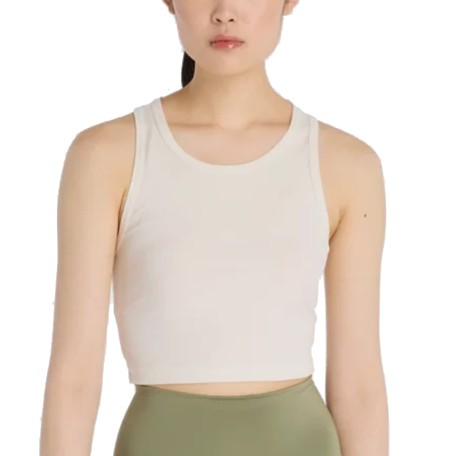 NB Micro-Rib Tank Blanco | Capaccioni Deportes