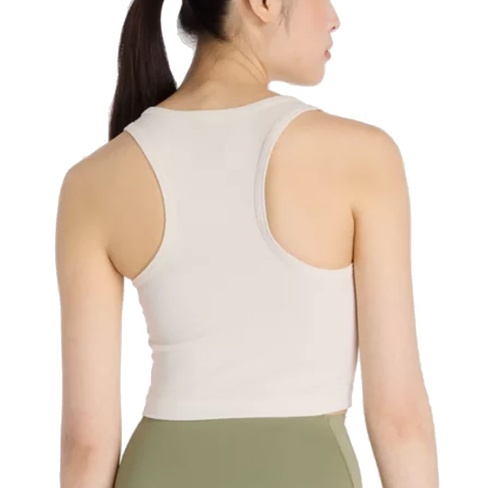 NB Micro-Rib Tank Blanco | Capaccioni Deportes