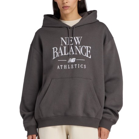 NB Trackside Fleece Hoodie Gris | Capaccioni Deportes