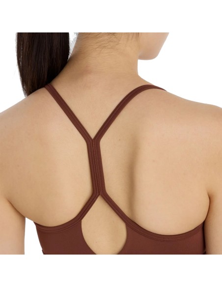 NB Crop Top Essential Yoga Marron | Capaccioni Deportes