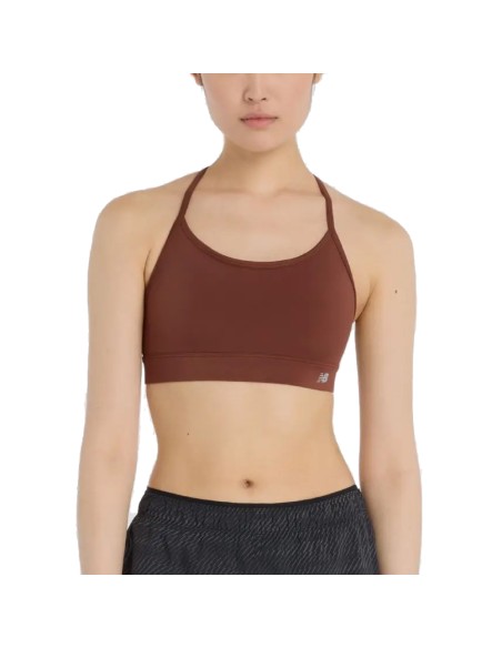 NB Crop Top Essential Yoga Marron | Capaccioni Deportes