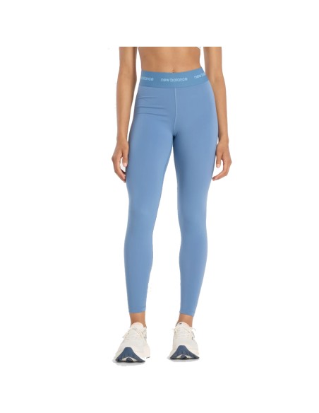 NB Sleek High Rise Sport Legging 25'' Azul | Capaccioni Deportes