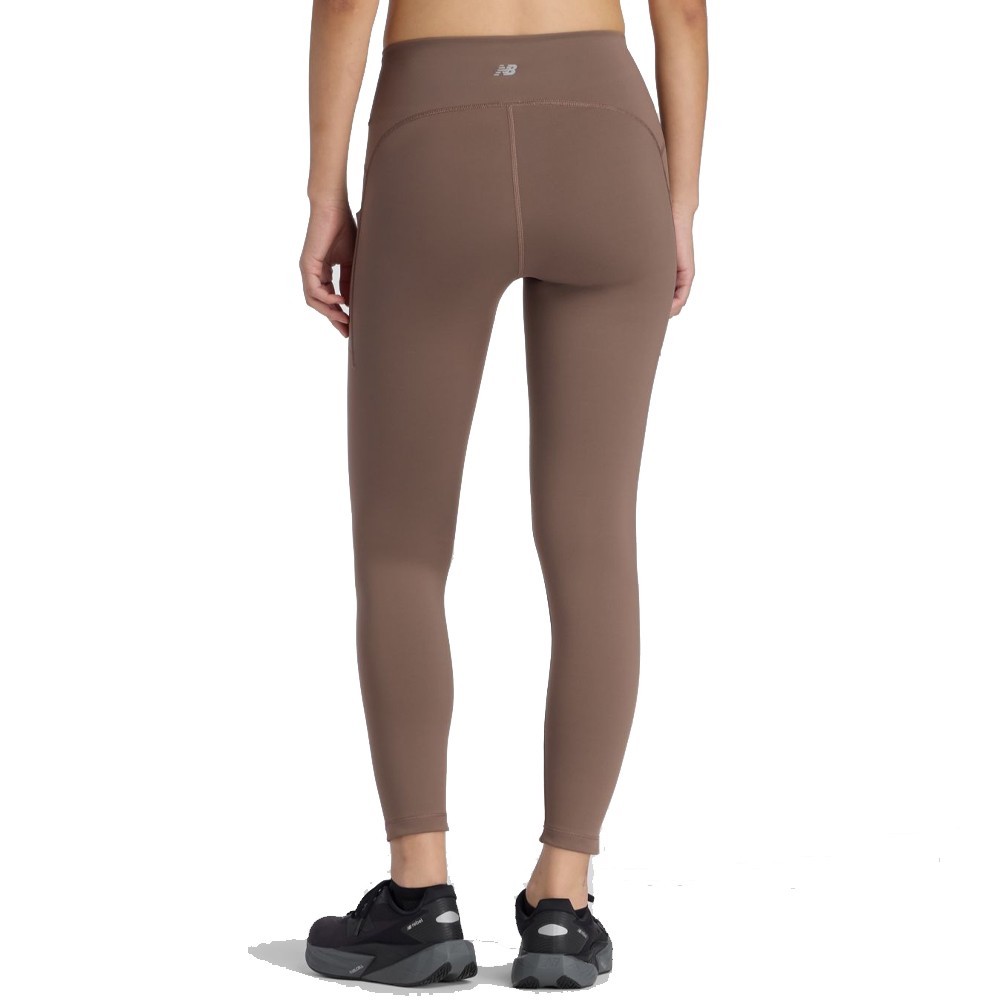 NB Sleek Pocket High Rise Legging 25'' Marron | Capaccioni Deportes