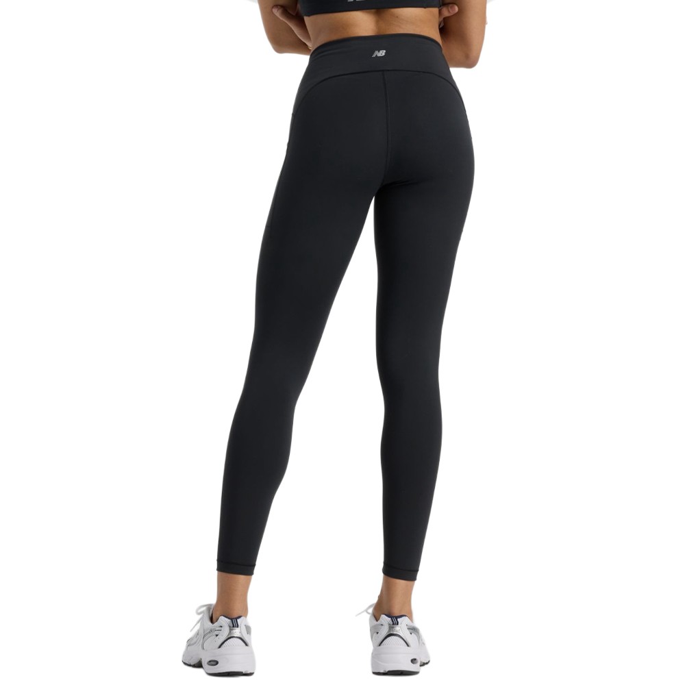 NB Sleek Pocket High Rise Legging 25'' Negro | Capaccioni Deportes