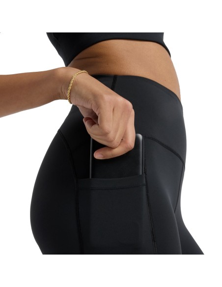 NB Sleek Pocket High Rise Legging 25'' Negro | Capaccioni Deportes