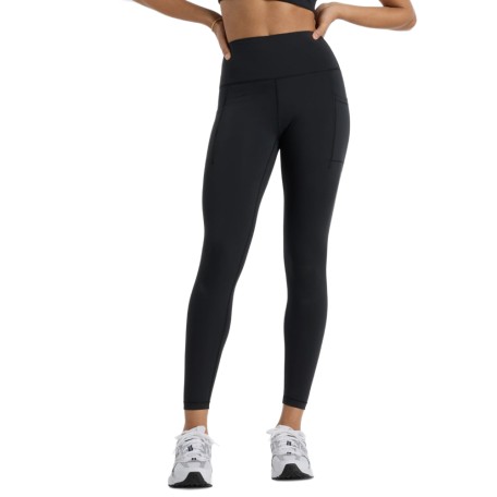 NB Sleek Pocket High Rise Legging 25'' Negro | Capaccioni Deportes