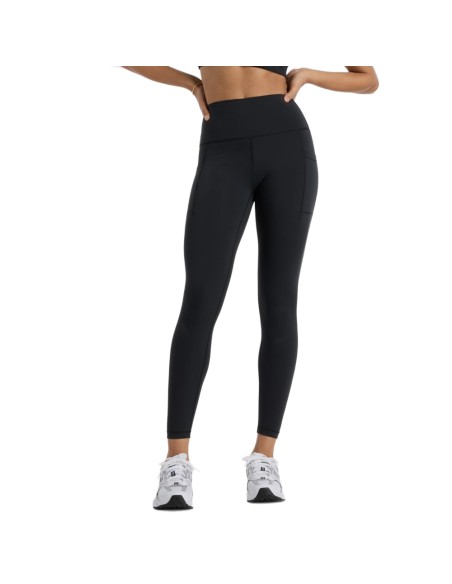 NB Sleek Pocket High Rise Legging 25'' Negro | Capaccioni Deportes