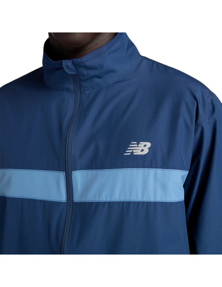NB Sport Essentials Jacket Azul | Capaccioni Deportes
