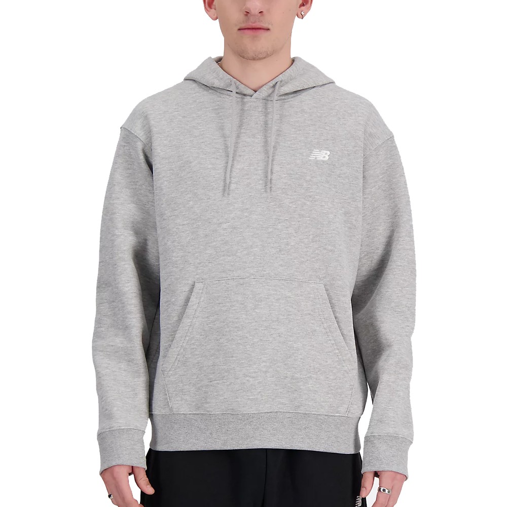 NB Logo French Terry Hoodie Gris | Capaccioni Deportes