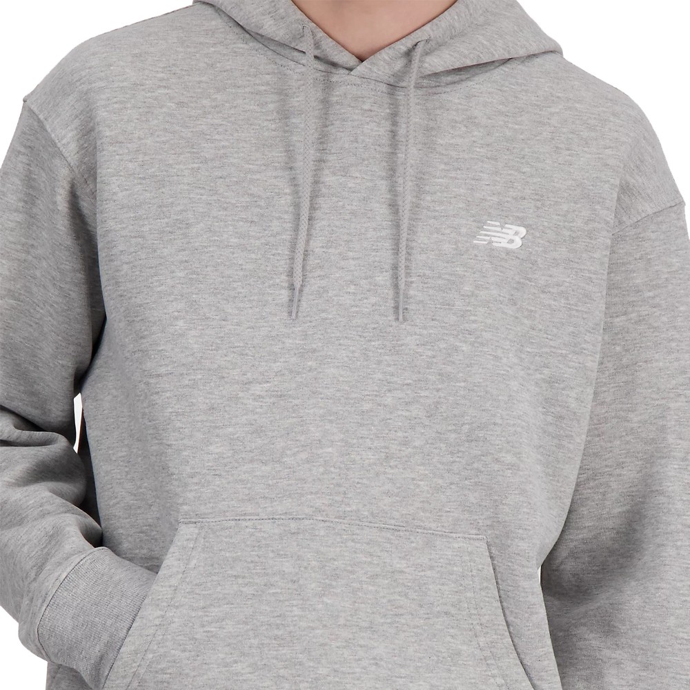 NB Logo French Terry Hoodie Gris | Capaccioni Deportes