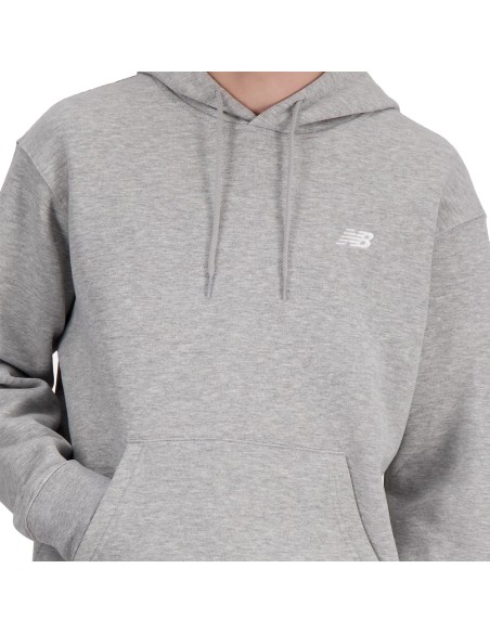 NB Logo French Terry Hoodie Gris | Capaccioni Deportes