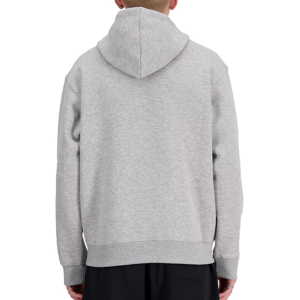 NB Logo French Terry Hoodie Gris | Capaccioni Deportes
