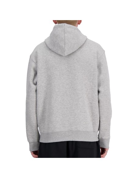 NB Logo French Terry Hoodie Gris | Capaccioni Deportes