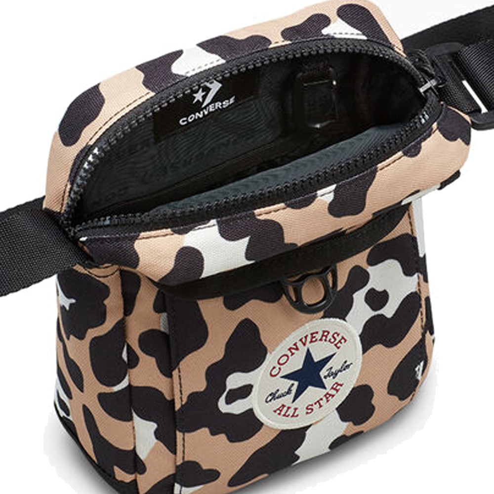 Crossbody 2 Leopard Bag Blanco | Capaccioni Deportes