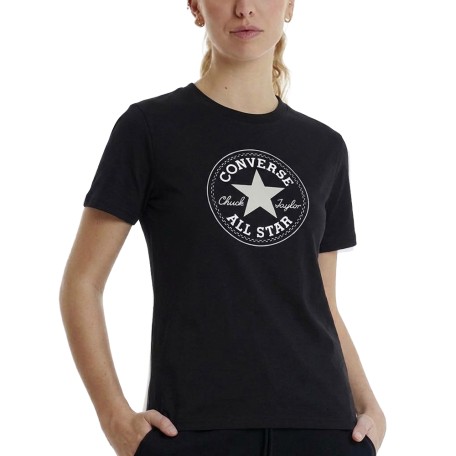 Cons Patch Women Tee Negro | Capaccioni Deportes