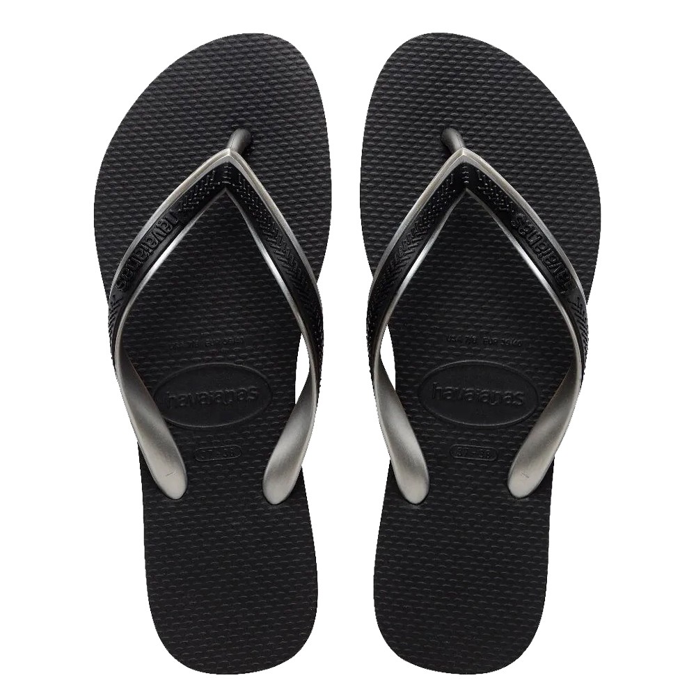 Havaianas Aura Glossy Negro | Capaccioni Deportes