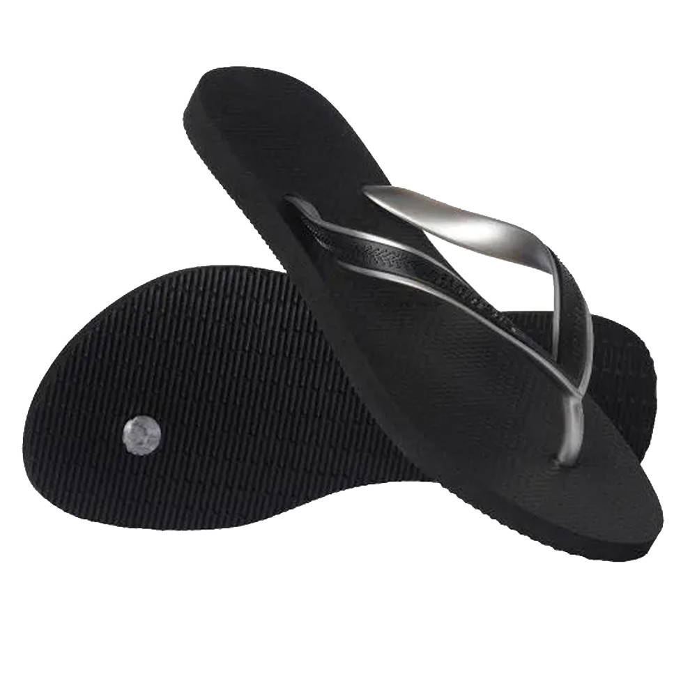 Havaianas Aura Glossy Negro | Capaccioni Deportes