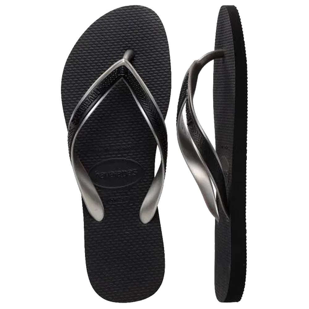 Havaianas Aura Glossy Negro | Capaccioni Deportes