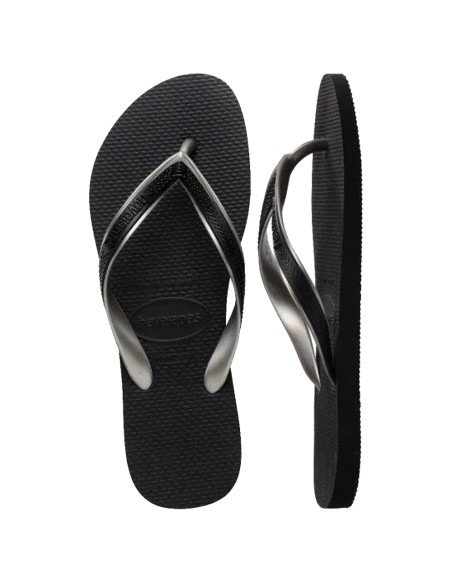 Havaianas Aura Glossy Negro | Capaccioni Deportes